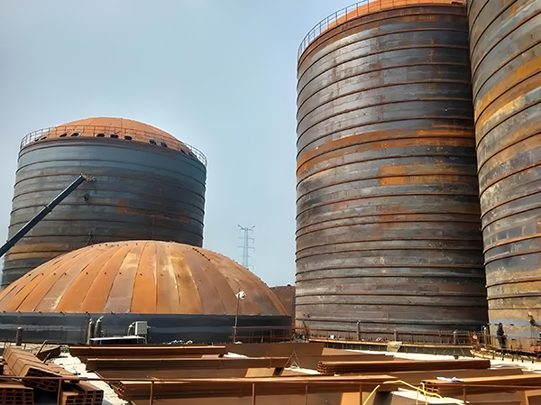 仓山焦粉钢板仓